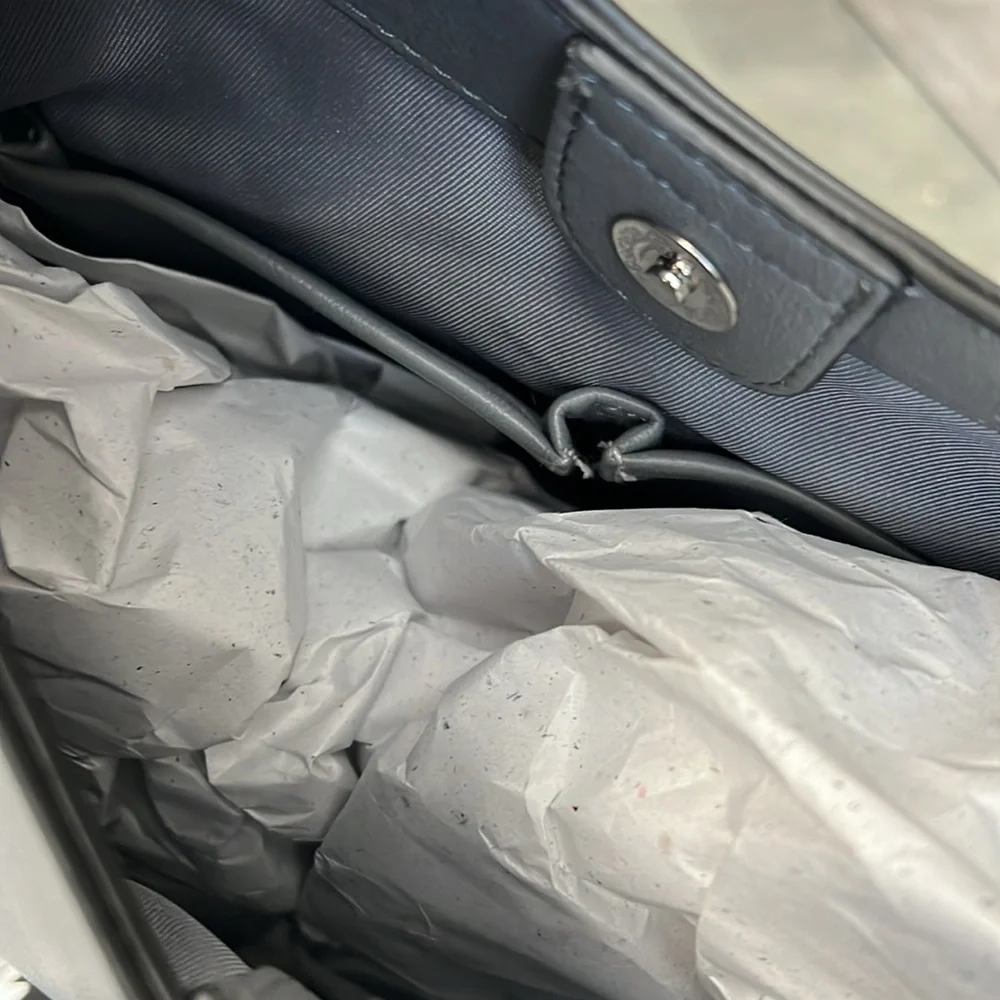Alfani Bangle Hobo Bag in Gray, New w/Tag Retail $99.50